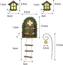 Elf lichtgevende deur- en raamhangers creatieve hars puntige