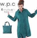 opvouwbare regenjas- waterdicht-met gratis draagtas- One Size- oceaanblauw