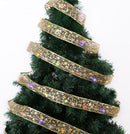 LED Kerstboom Licht Lint- 5 Meter 50 LED Lichtjes-werkt op batterij-kerstdecoratie-Multicolour-goud