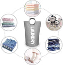 TDR Ronde Waszak 80L met Aluminium Handvat - Grijs