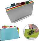 Snijplanken set - inclusief houder - 4 Snijplanken - Antibacterieel - Antislip