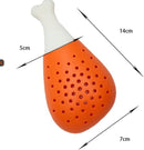 Siliconen Kruidenbuiltje - Kippendrumstick Design - Handig Kruidenfilter voor Soepen en Stoofschotels-14 x 7 x 5 cm