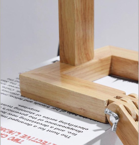 LED bureaulamp met boekenhouder - Scandinavisch design