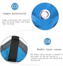 TDR Draagbaar Waterdicht Zonnescherm 320x250cm Blauw