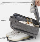 TDR - schoenen opbergtas - multifunctionele - draagbare opslag - schoenentas - grijs