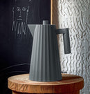 Alessi Plissé Waterkoker - 1,7L - Kunststof - Grijs