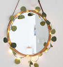 led lichtstring/lichtsnoer eucalyptusbladeren wijnstok licht 2 meter 20 lampjes
