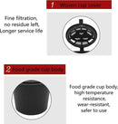 Hervulbare koffiecapsulefilter 4 stuks voor Nespresso