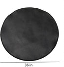 Tuin vloermat 36 inch - Bescherming onder barbecue - Zwart