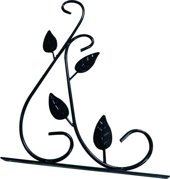 2x Metalen Hangende Plantenstandaard 21x29,5cm - Elegant & D