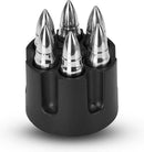 Whiskey Kogels Set van 6 - Herbruikbaar RVS Revolvervat