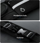 Heuptasje sport - running belt met waterfleshouder zwart