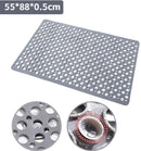 Antislipmat voor de badkamer, verdikt, hol, milieuvriendelij