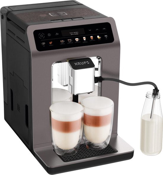 Krups Evidence One EA895E Volautomaat Espresso Grijs