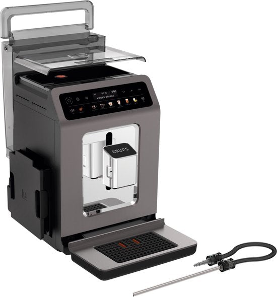 Krups Evidence One EA895E Volautomaat Espresso Grijs