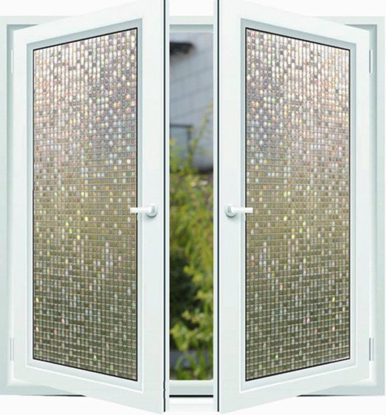 Statische lijmvrije 3D schub glasfolie anti-inkijk 90x200 cm