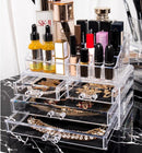 Make-up Organizer - Cosmetica- en Sieradenopslag - 4 Laden - Transparant - Acryl