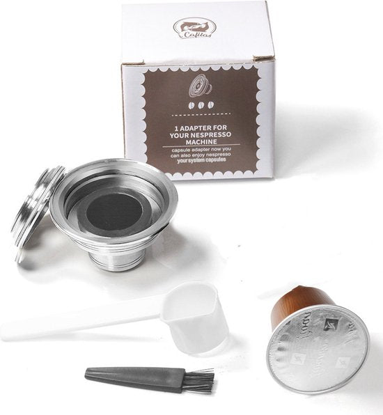 Nespresso Vertuo Capsule Converter - Hervulbare RVS Cups