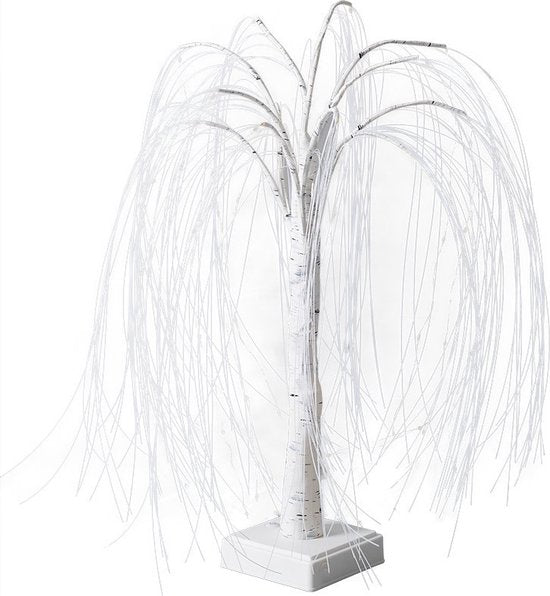 LED Wilgenboom Lamp 50cm - 7 Modi, USB & Batterij, Warm Wit