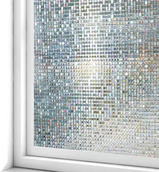 Statische lijmvrije 3D schub glasfolie anti-inkijk 90x200 cm