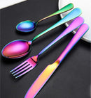 24-delige rvs bestekset vaatwasbestendig hoogglans