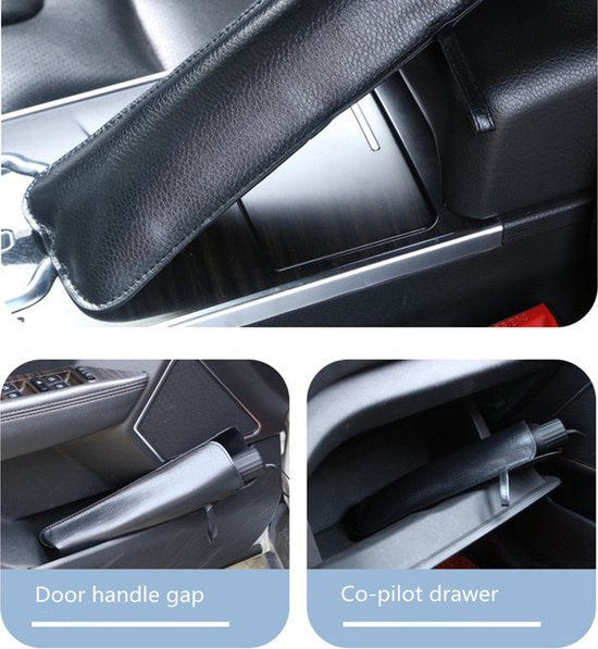 EXTRA GROOT Zonnescherm / autoparaplu - Binnenkant Voorruit Auto - Opvouwbaar - Hitte en UV bescherming 148X86cm