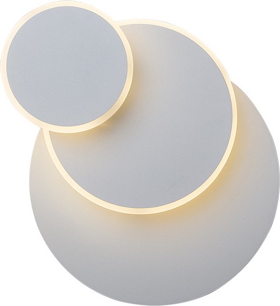 Ronde 360° Wandlamp voor Woni- en Slager, Warm Wit Licht