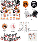 38-delige Halloween verjaardagset - Feestdecoratie