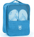 Extra grote schoenen opbergtas tot maat 50 - lichtblauw