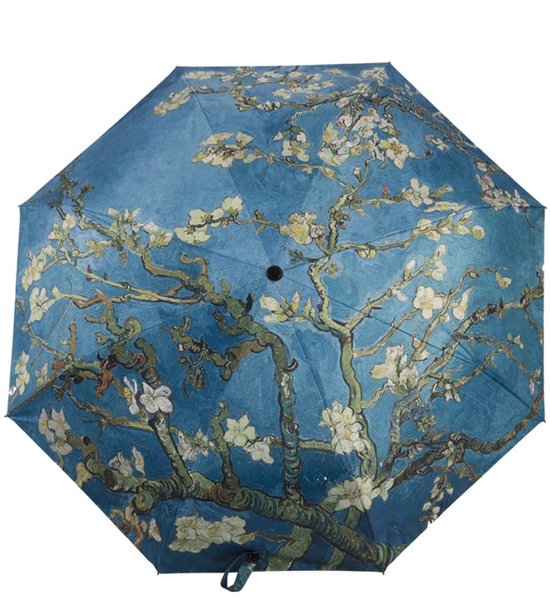 Opvouwbaar paraplu - Zonbescherming Anti-Uv UPF50 + -Windproof- Stevig paraplu - Automatisch -Van Gogh