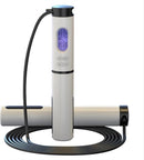 Slimme fitness springtouw met gewichtbal, LCD, verstelbaar