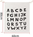 Set van 3 grote Linnen Opbergzakken 80x60 cm 226 L