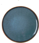 TDR - Europese stijl creatieve keramische set 21.8CM/ 8,5 inch plat bord-marineblauw-1set 4 stuks