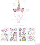 49-delig Eenhoorn Verjaardagset - Feestdecoratie