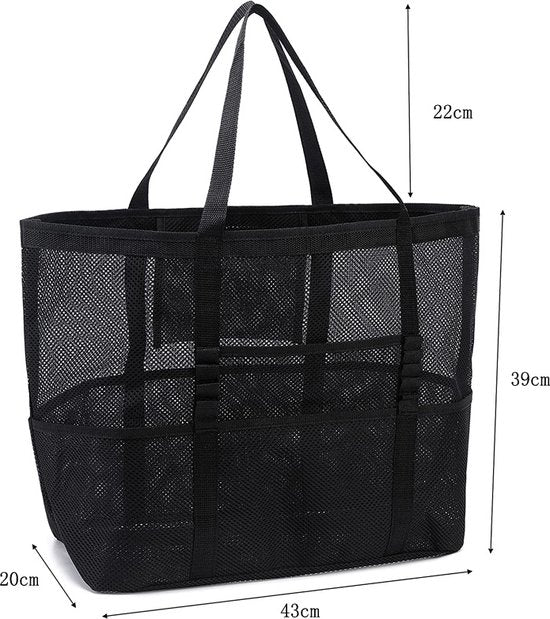 Multifunctionele Opvouwbare Strandtas - Ruime en Duurzame Ta