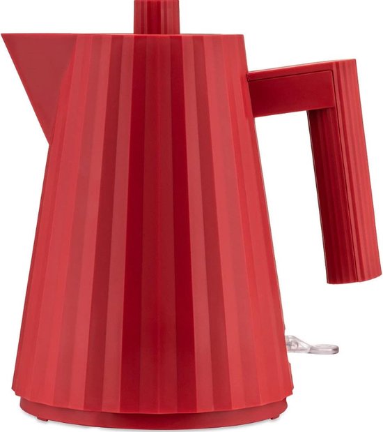Plissè MDL06 1 R Design Elektrische Waterkoker Van Thermoplastisch Hars 100 cl Rood