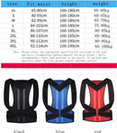 TDR - Houding Correctie Brace - Fysio - Postuur Corrector - Rug Band / Schouder Band - Brace voor rechte rug - Zwart - Maat M