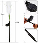 LED Zonne-energie Rieten Lamp - Decoratief Warm Licht