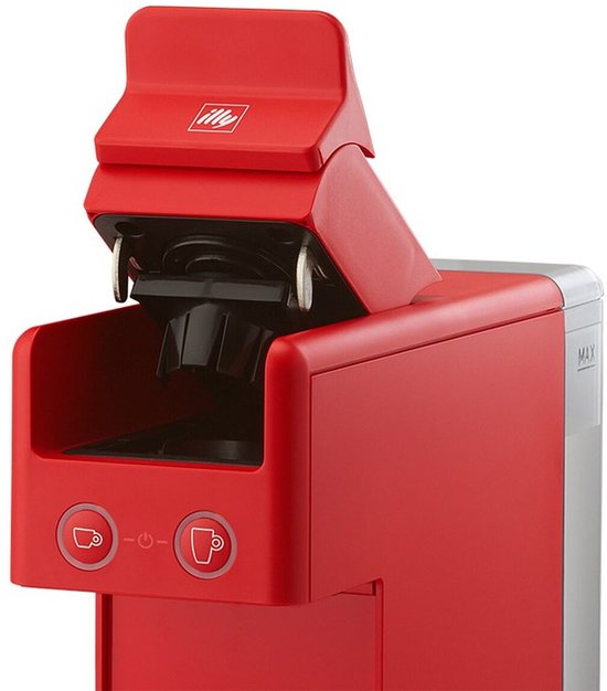 Illy Y3.3 Automatische Capsule Koffiezetapparaat 0,75 L Rood