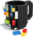 Unikorf Build on Brick Mug Zwart 350 ml - Bouw je mok
