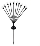 LED Zonne Tuinlamp Vuurvlieg 10 Lichts Warm Licht 74 cm