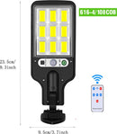 Zonne-energie Tuinverlichting met Afstandsbediening & Sensor