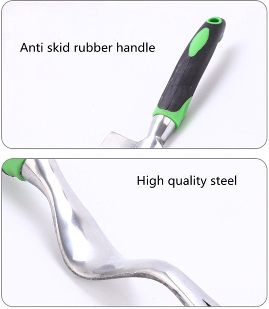 Tuingereedschap Set 9-Delig – Aluminium Tuingereedschapset met Draagtas – Snoeischaar, Schep, Hark & Meer – Tuinieren