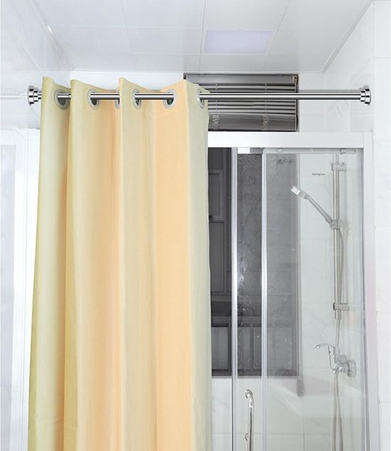Garderobestang verstelbaar 55-85 cm RVS kledingrek kast