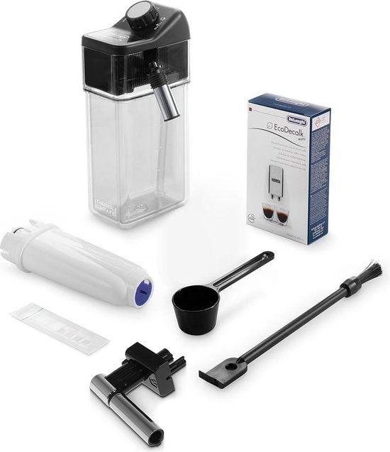 De'Longhi PrimaDonna Class - ECAM550.85.MS - Volautomatische koffiemachine - Tank 2L - 2 gelijktijdige kopjes - Bonenreservoir 400 gr - Metaal en zwart
