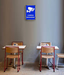 Aluminium camerabewakingsbord 25×18 cm 24u toezicht