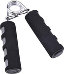 TDR - Fitness set 7-in-1 - Ab roller | Buikspiertrainer | Stretchband | Trainingswiel | Opdruksteunen | Push-up bars | Springtouw | Fitnessmat | Kniemat| Sportset | Thuis fitness - Zwart
