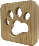 LED Tafellamp 19cm - Houten Kattenpoot - One Touch Control