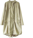 Opvouwbare waterdichte regenjas met draagtas - Kaki