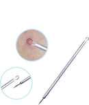 Roestvrijstalen comedonenverwijderingsset - 9 stuks